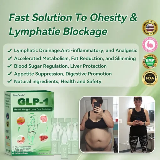 𝐖𝐚𝐫𝐦𝐅𝐚𝐦𝐢𝐥𝐲® 𝐆𝐋𝐏-𝟏 𝐖𝐞𝐢𝐠𝐡𝐭 𝐋𝐨𝐬𝐬 𝐎𝐫𝐚𝐥 𝐒𝐨𝐥𝐮𝐭𝐢𝐨𝐧