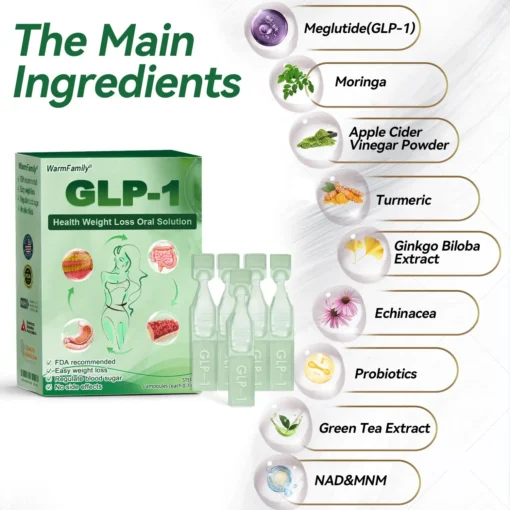 𝐖𝐚𝐫𝐦𝐅𝐚𝐦𝐢𝐥𝐲® 𝐆𝐋𝐏-𝟏 𝐖𝐞𝐢𝐠𝐡𝐭 𝐋𝐨𝐬𝐬 𝐎𝐫𝐚𝐥 𝐒𝐨𝐥𝐮𝐭𝐢𝐨𝐧