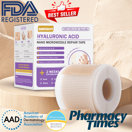 AnnieCare® Hyaluronic Acid Nano Microneedle Repair Tape