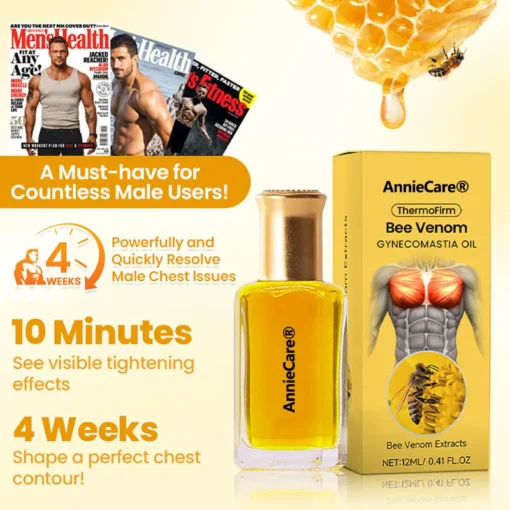 AnnieCare® ThermoFirm Bee Venom Gynecomastia-Oil