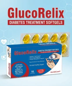 AnnieCare® GlucoRelix Diabetes Treatment Softgels